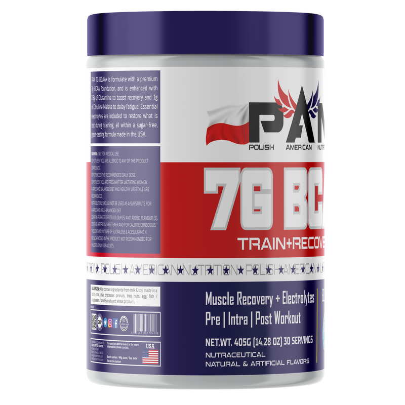 PAN Nutrition 7G BCAA 405g | 30 Servings