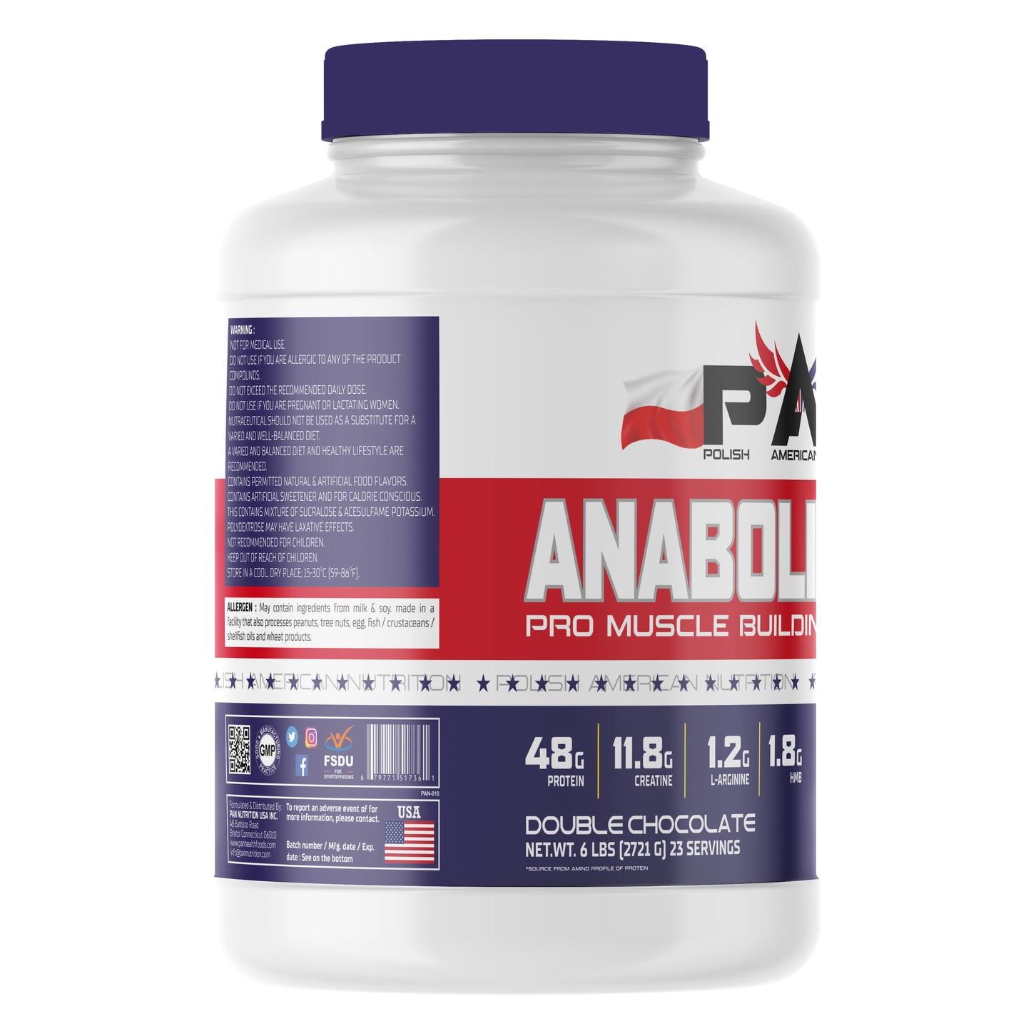 Anabolic Mass Pro Muscle Building Weight Gainer