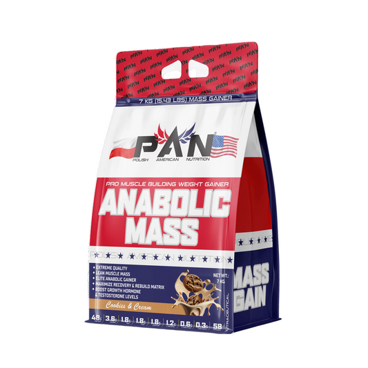 PAN Nutrition Anabolic Mass Bag 7kg | 58 Servings