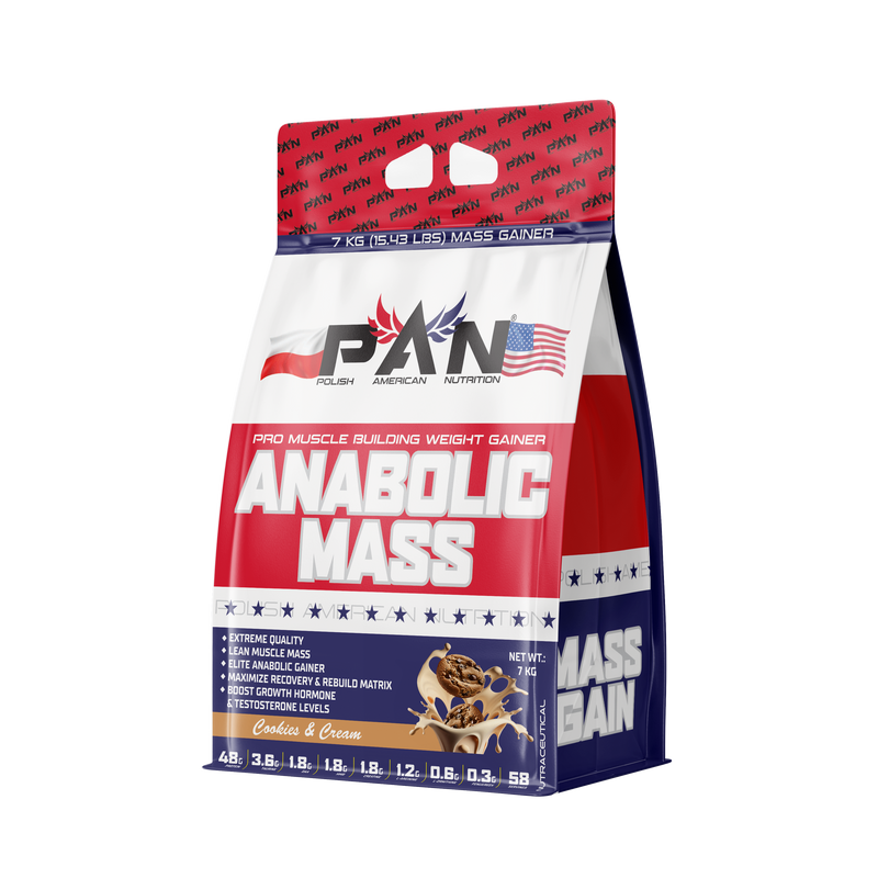 PAN Nutrition Anabolic Mass Bag 7kg | 58 Servings