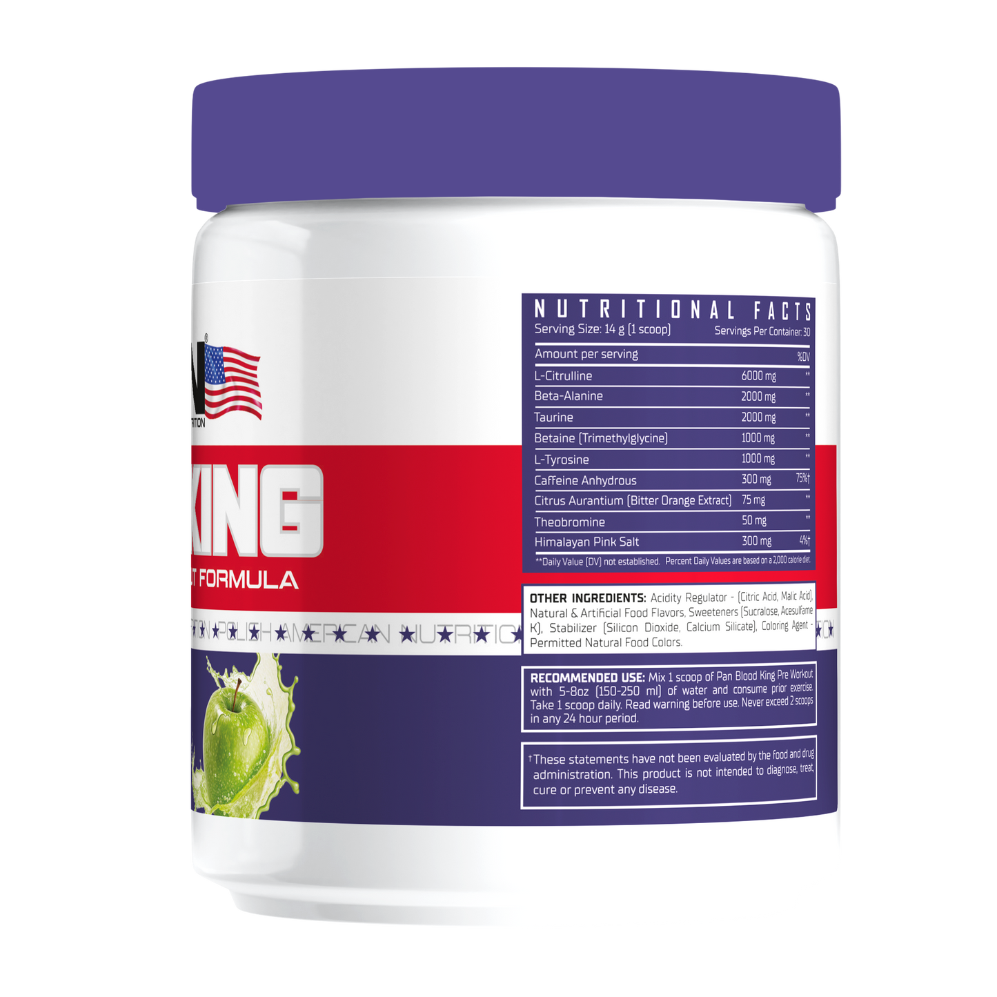 PAN Nutrition Blood King 420g | 30 Servings