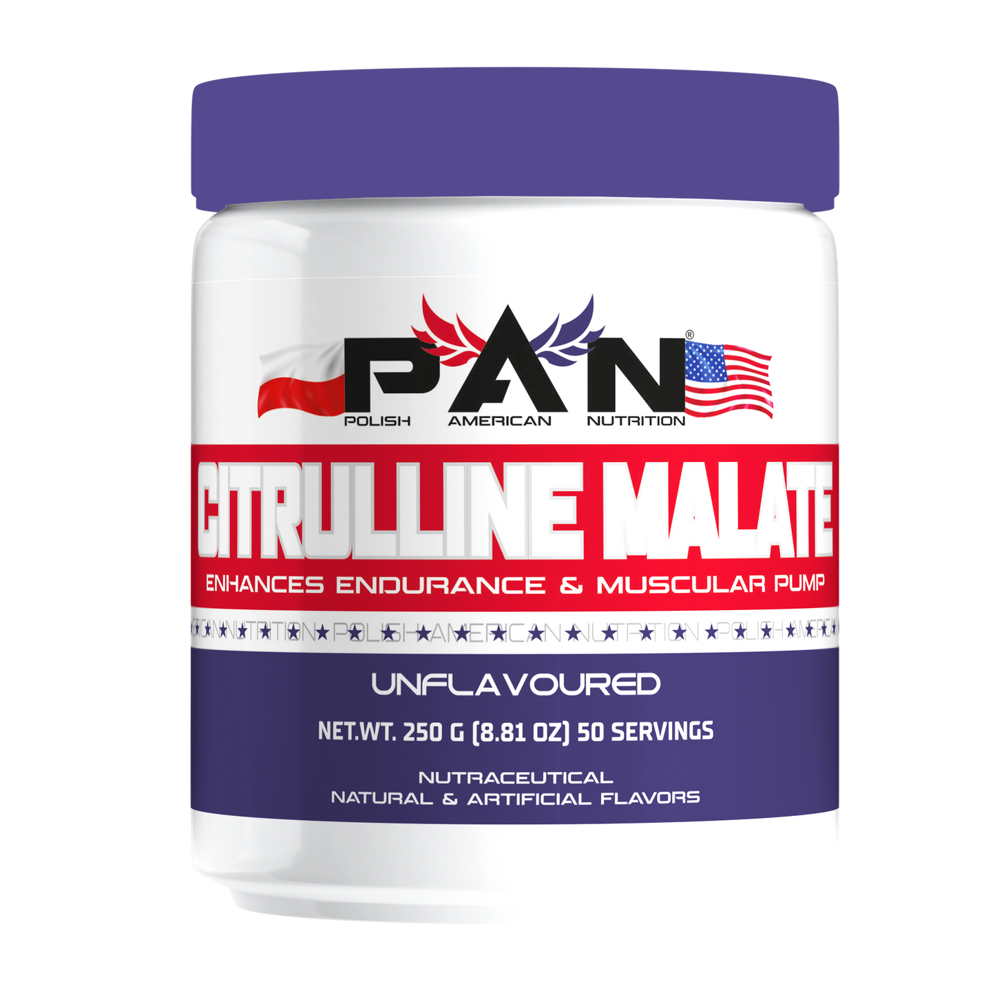 PAN Nutrition Citrulline Malate 250g | 50 Servings