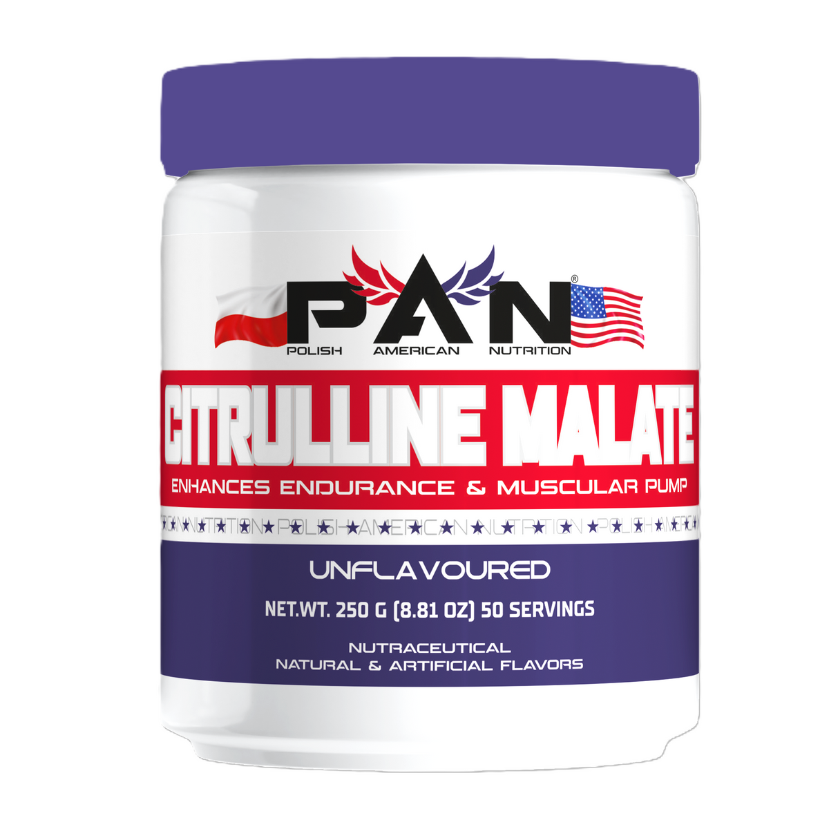 PAN Nutrition Citrulline Malate 250g | 50 Servings