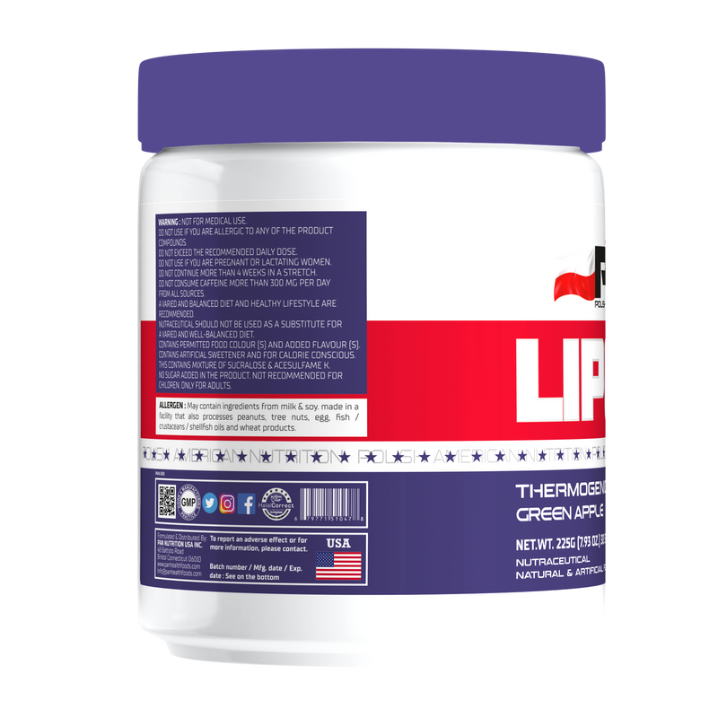 PAN Nutrition Lipo Kill 225g | 30 Servings