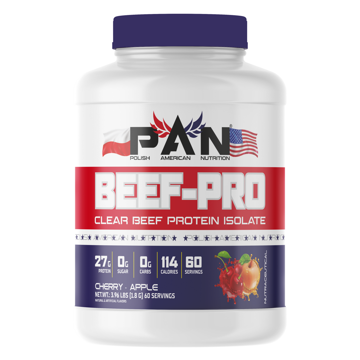 PAN Nutrition Beef Pro 3.96 LBS | 60 Servings