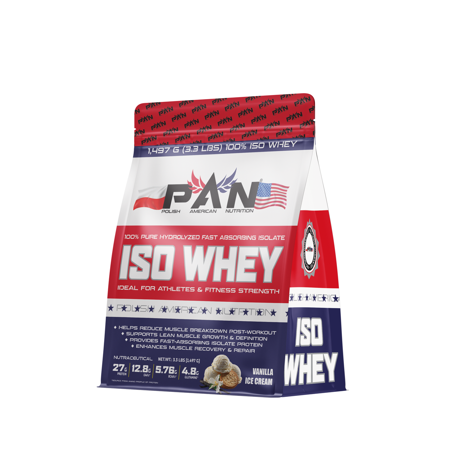 PAN Nutrition Iso Whey 3.3 LBS