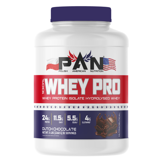 Pan Nutrition 100% Whey PRO 2268g | 81 Servings