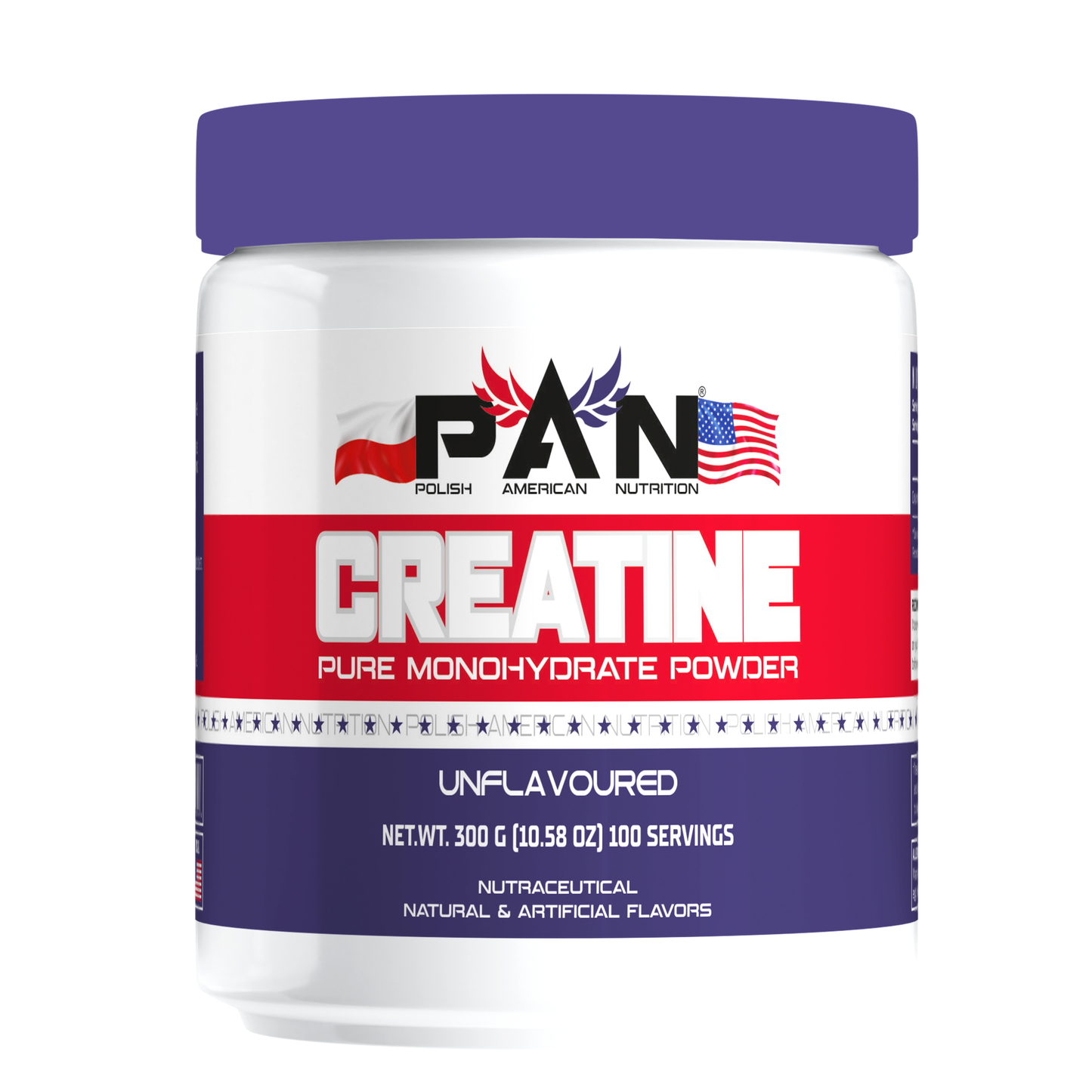 Pan Nutrition Creatine 300g | 100 Servings
